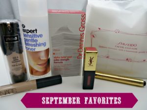 September Favorites