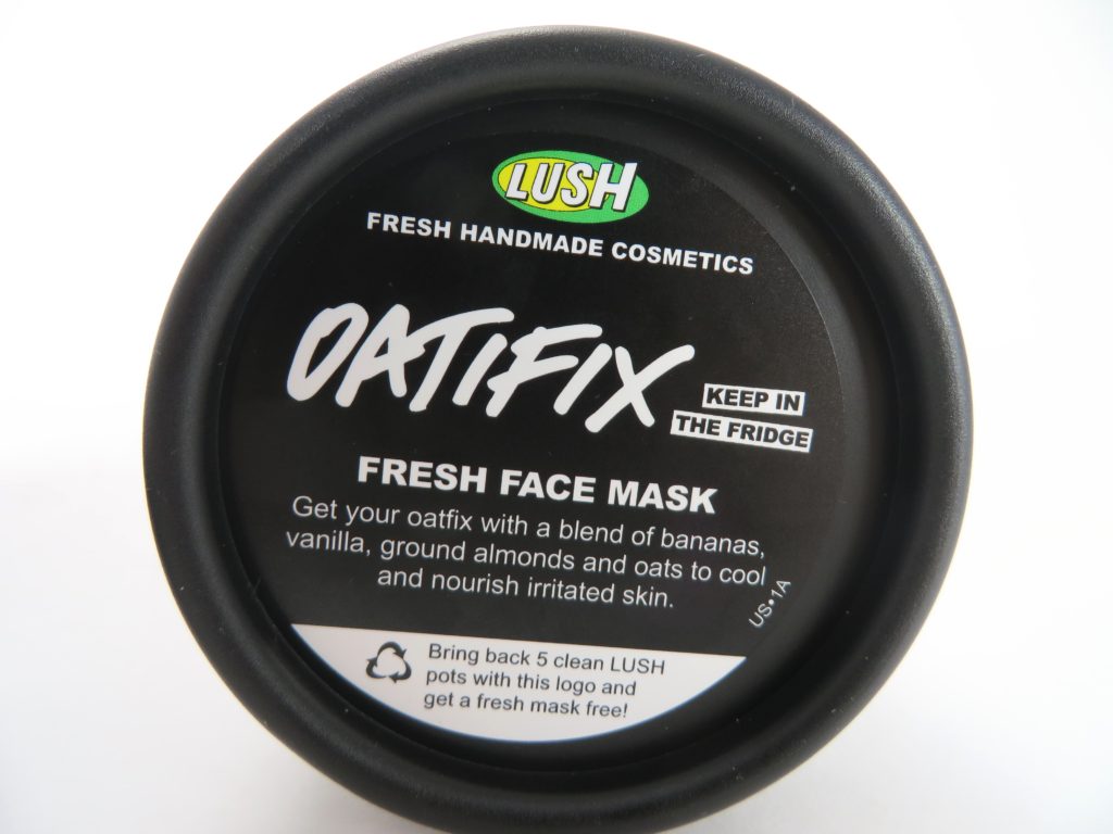 LUSH Fresh Face Mask Oatifix