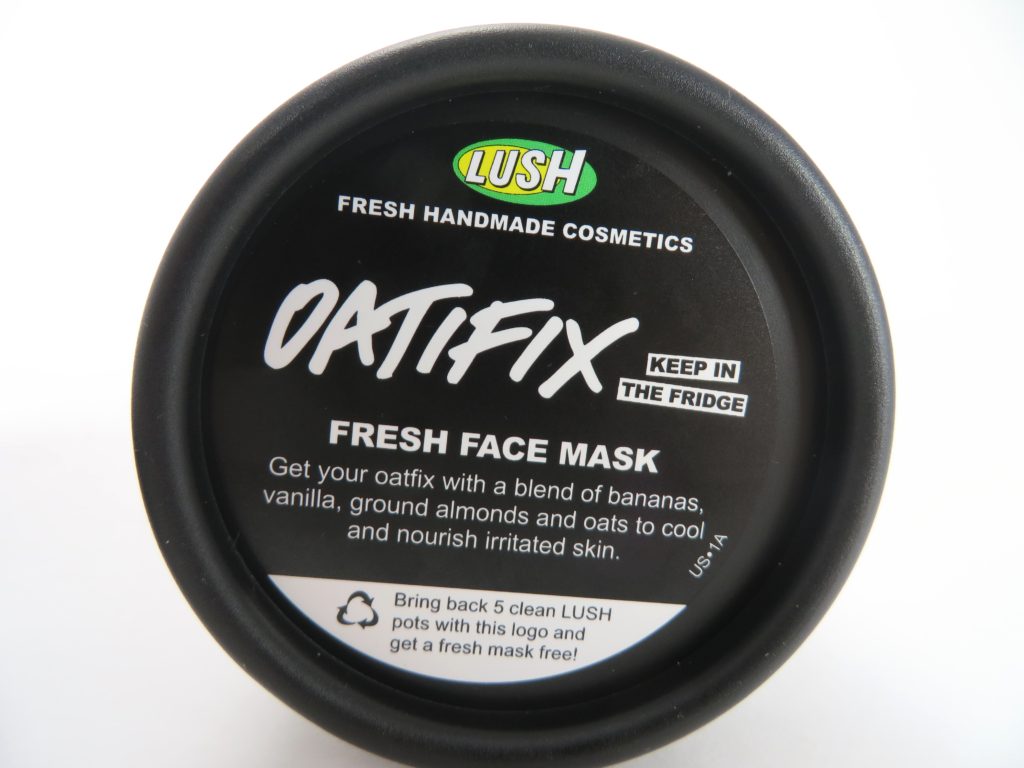 LUSH Fresh Face Mask Oatifix