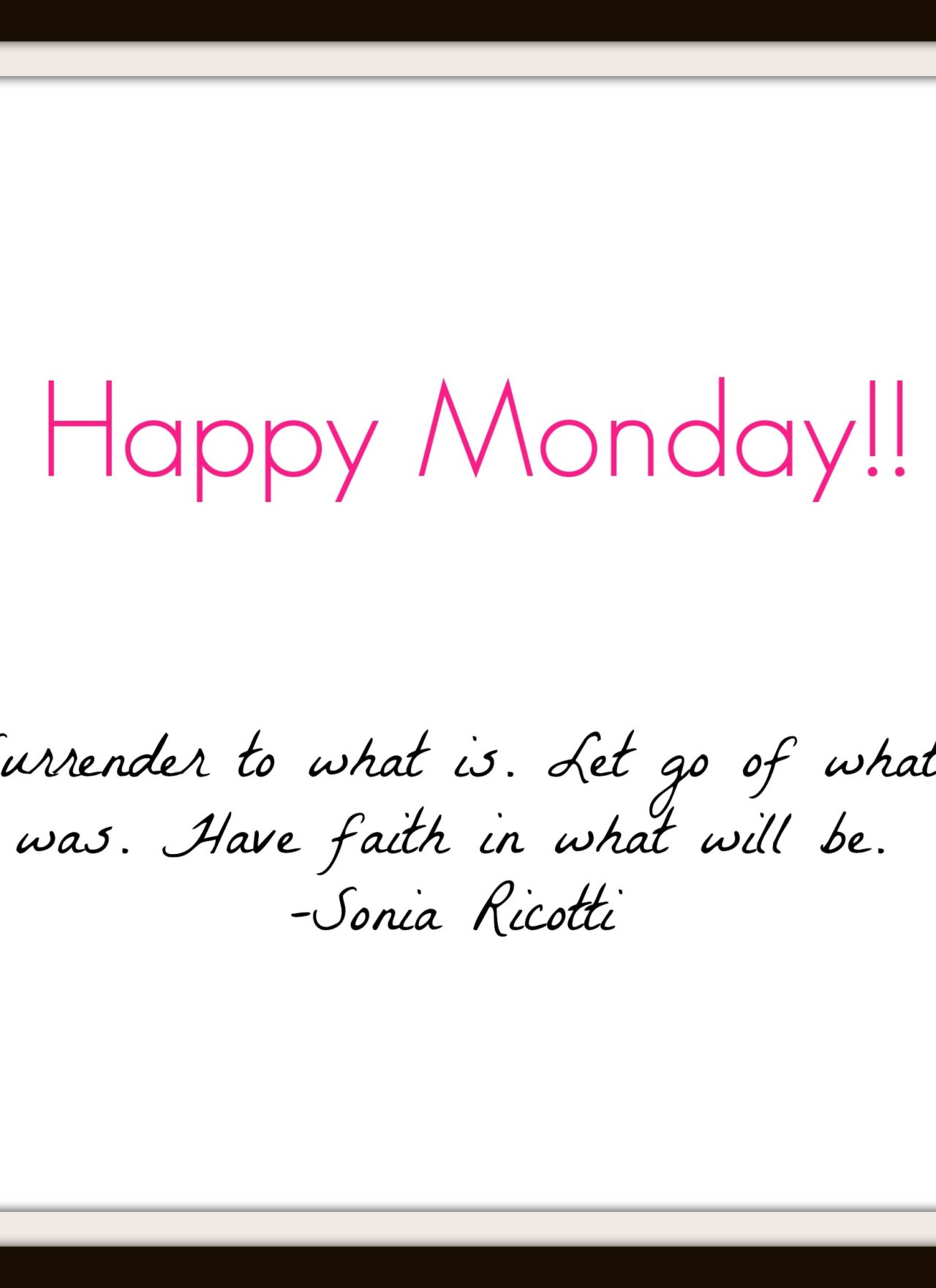 happy monday!