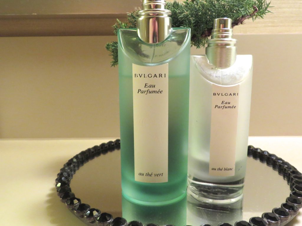 The Signature Scents of Spa Nordstrom Express. Bvlgari White and Green Tea Perfume.