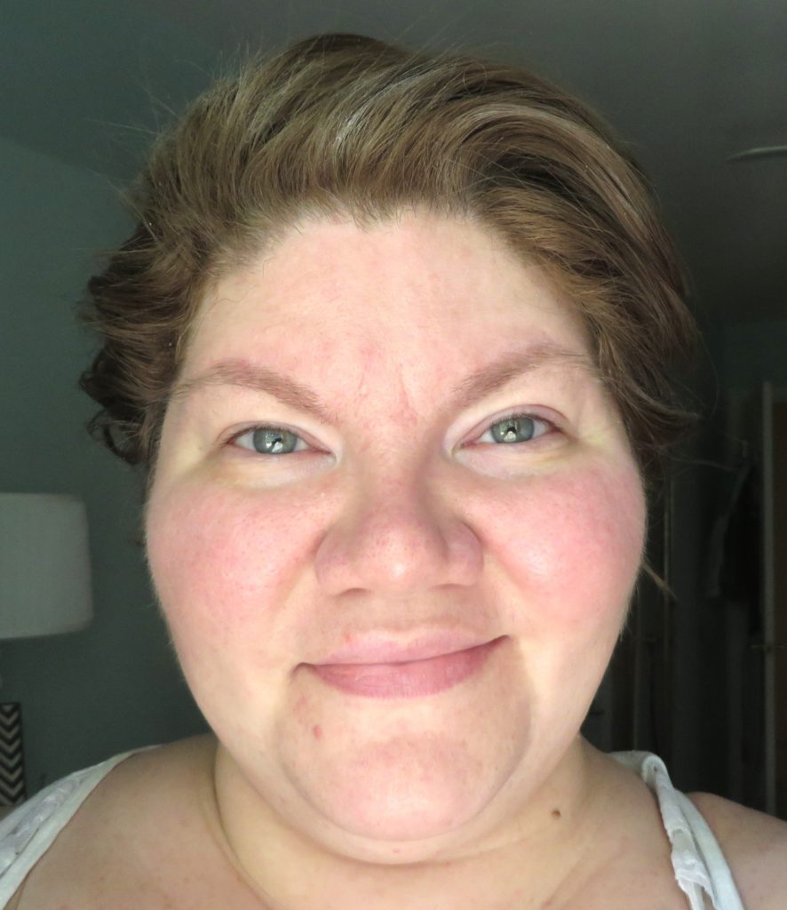 No Makeup Face...and dry shampoo makes me look like I have gray hair, ha!