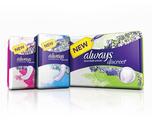 P&G_ Always Discreet Product Line-Up