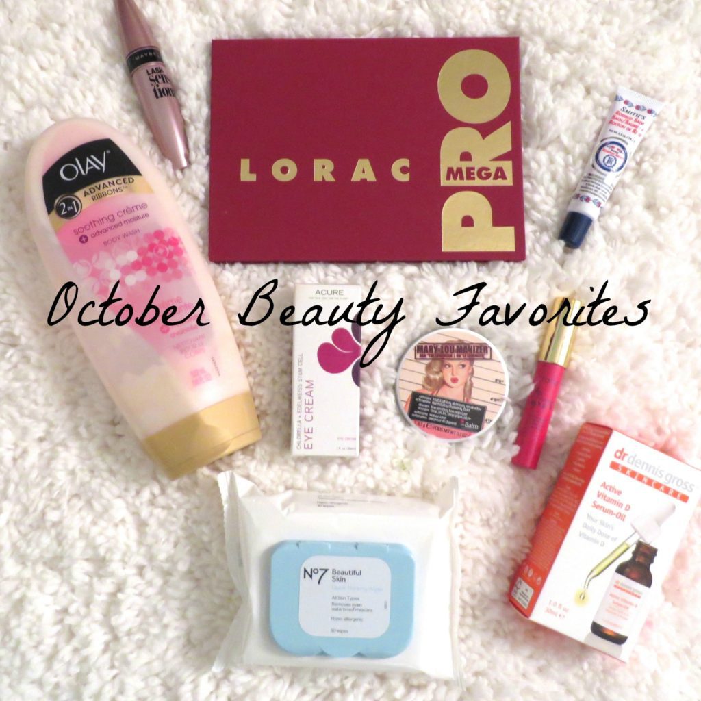 OctoberBeautyFavorites