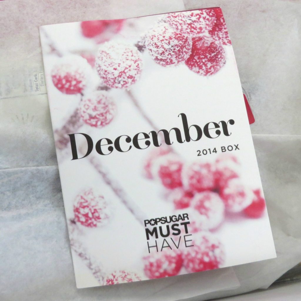 December POPSUGAR MUST HAVE