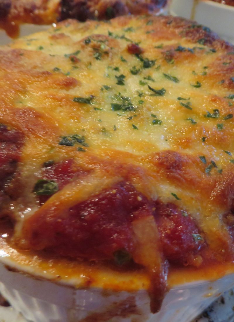 Quick Individual Lasagnes