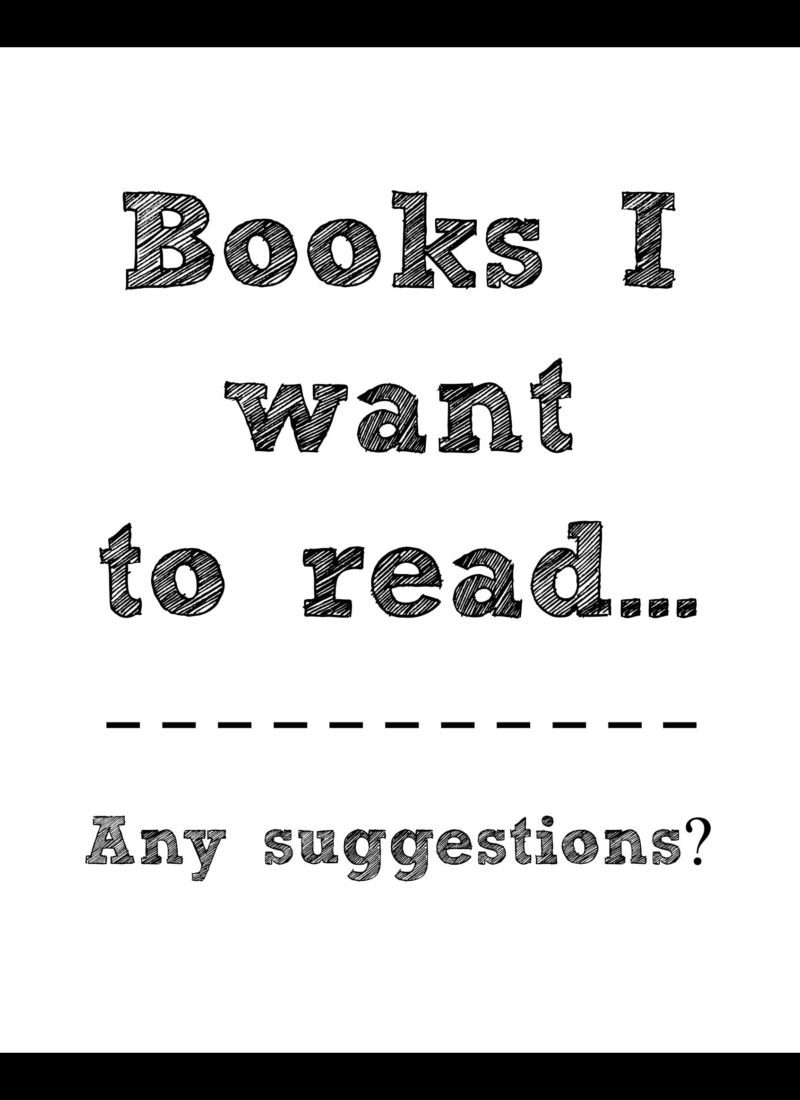 Books I want to read!