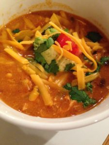 Chicken Enchilada Soup