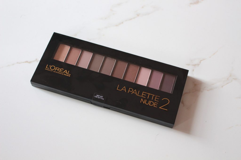 L'Oreal LA Palette Nude 1 and Nude 2 Review #DrugstoreBeauty #Makeup #Beauty #BeautyBlogger