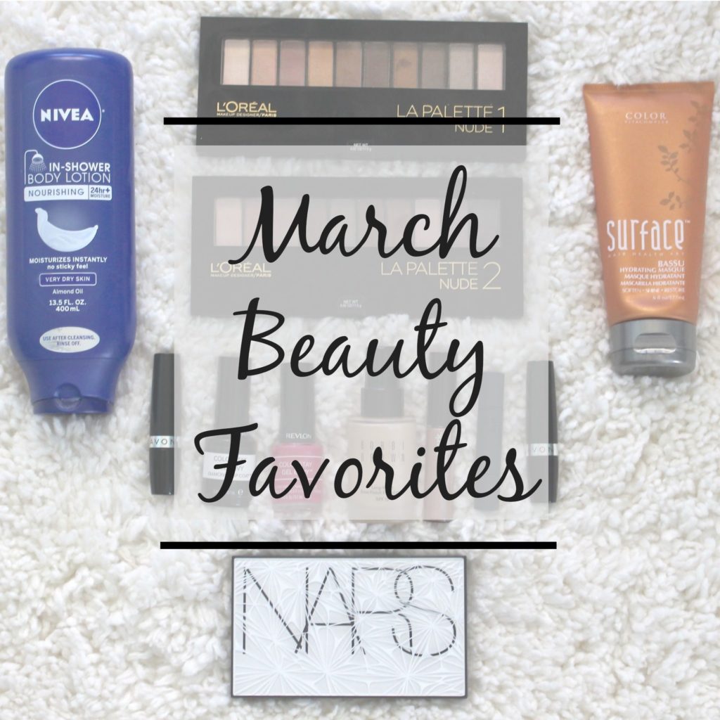 March Beauty Favorites