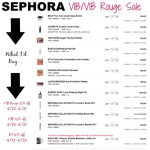 Sephora VIB/VIB Rouge Sale
