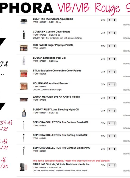 Sephora VIB/VIB Rouge Sale