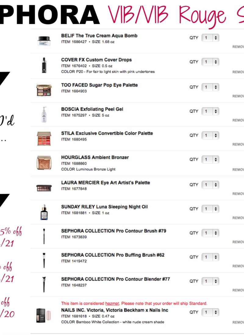 Sephora VIB/VIB Rouge Sale