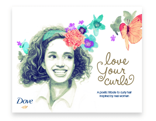 Dove Love Your Curls Book