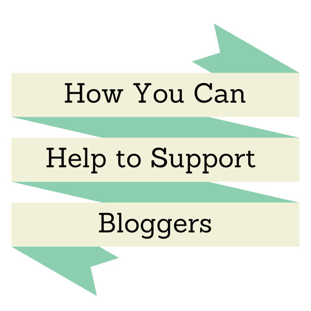 How You Can Support My Blog