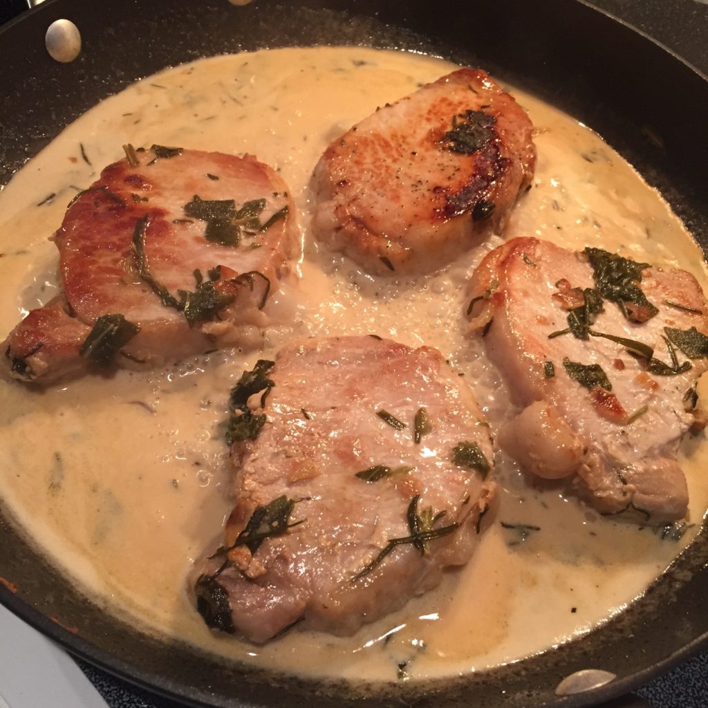 Rosemary and Sage Pork Chops