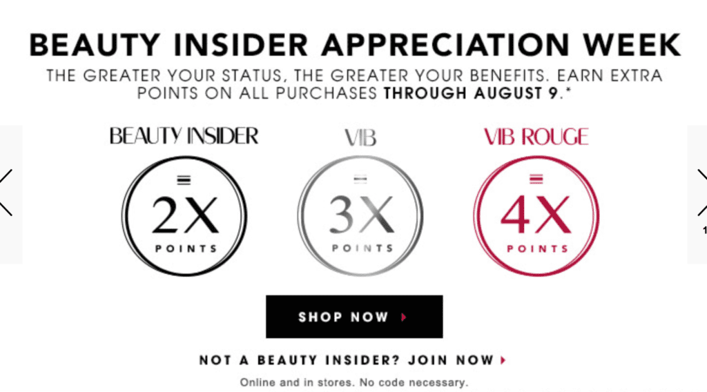 Sephora  Beauty Insider Week