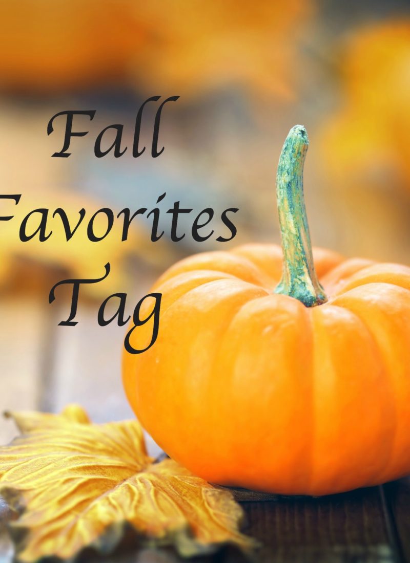 Fall Favorites Tag