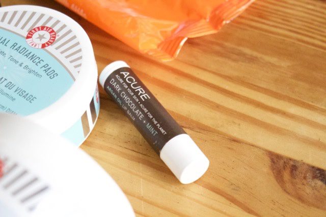 ACURE Organics Dark Chocolate + Mint Argan Oil Lip Balm