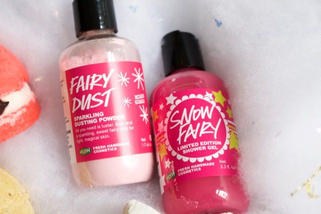 LUSH Holiday 2015 Fairy Dust and Snow Fairy