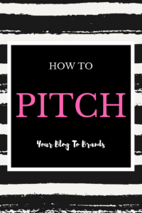 How To Pitch Your Blog
