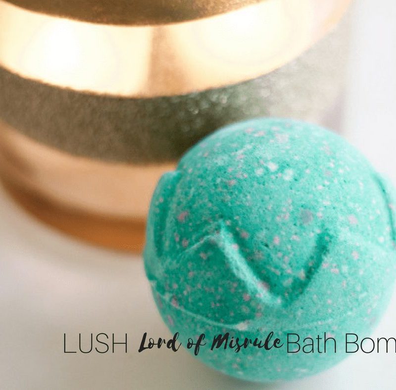 LUSH Lord Of Misrule Bath Bomb Review and Demo