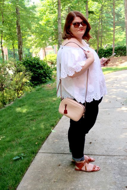 Spring Style With Lane Bryant: Off-The-Shoulder Tops and Gingham Print