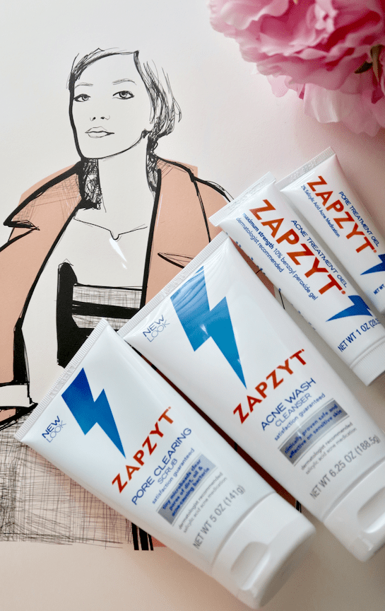 Treat Your Adult Acne With ZAPZYT! An acne fighting product line targeted to stop acne in as little as five hours! | www.simplystine.com