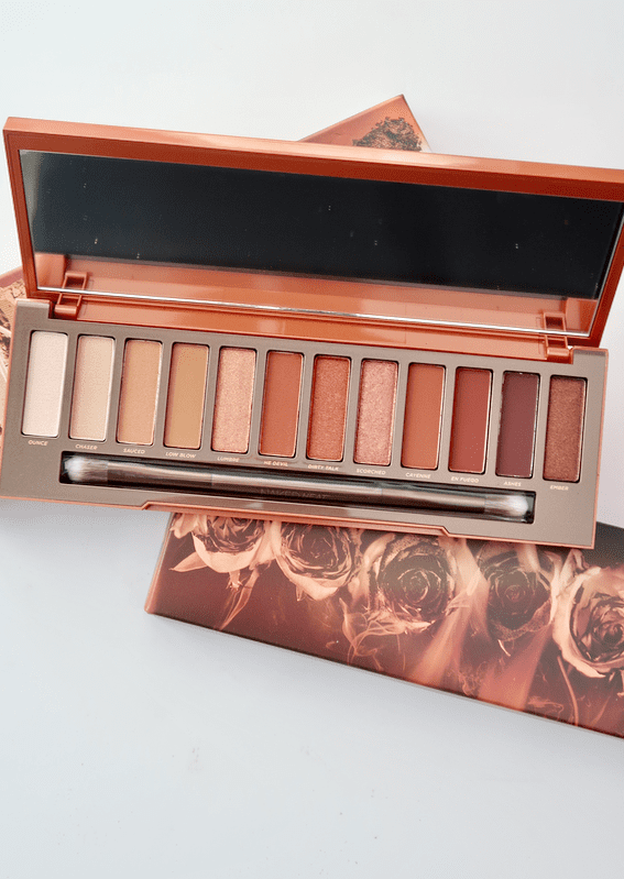 Urban Decay Naked Heat Palette | 12 amber-hued neutral shades that makes a super wearable, but fun palette! | www.simplystine.com