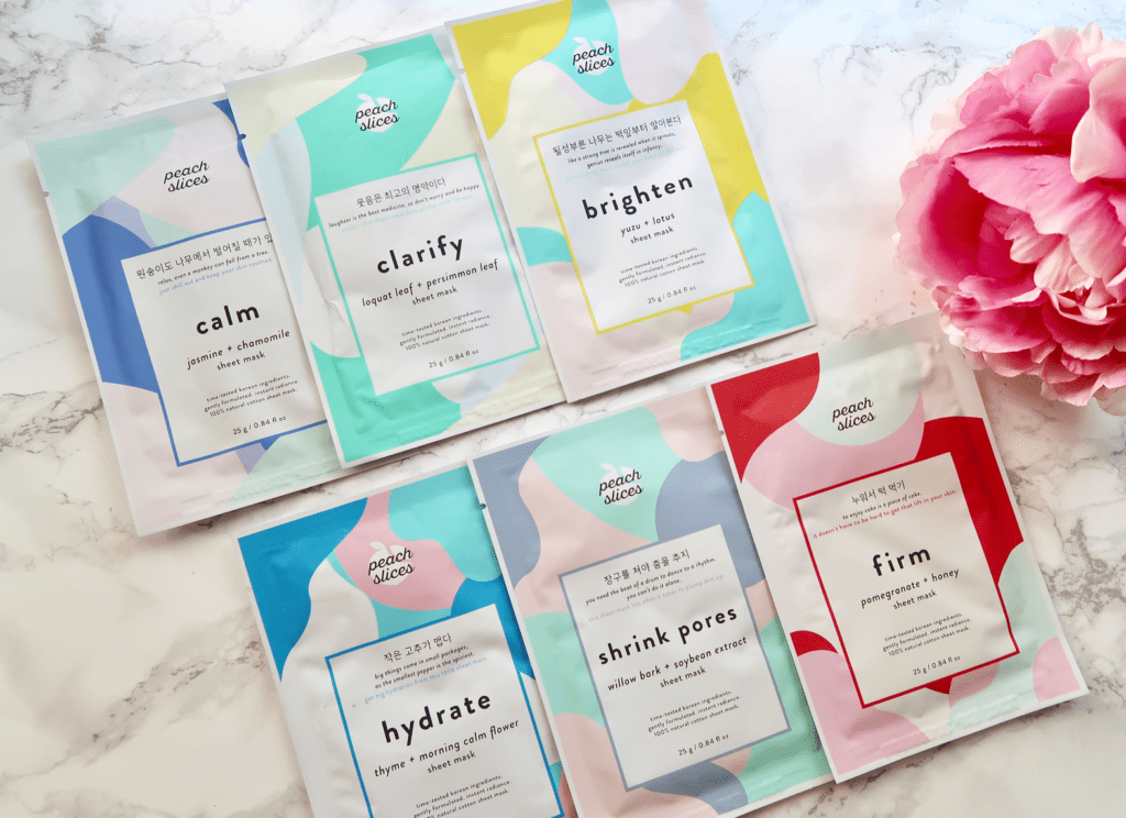 Peach Slices Sheet Masks