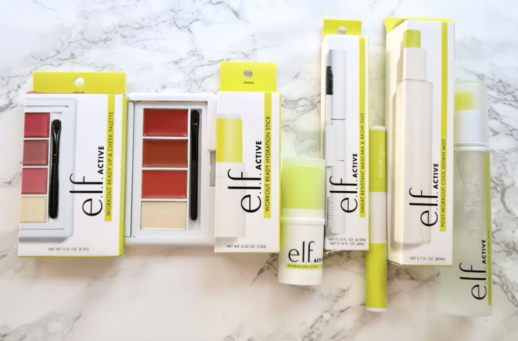 The New e.l.f. Cosmetics Active Product Line