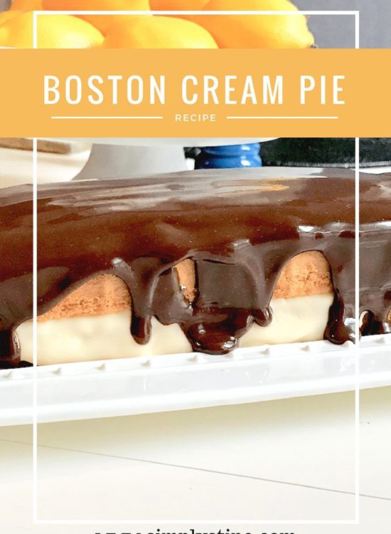 Boston Cream Pie