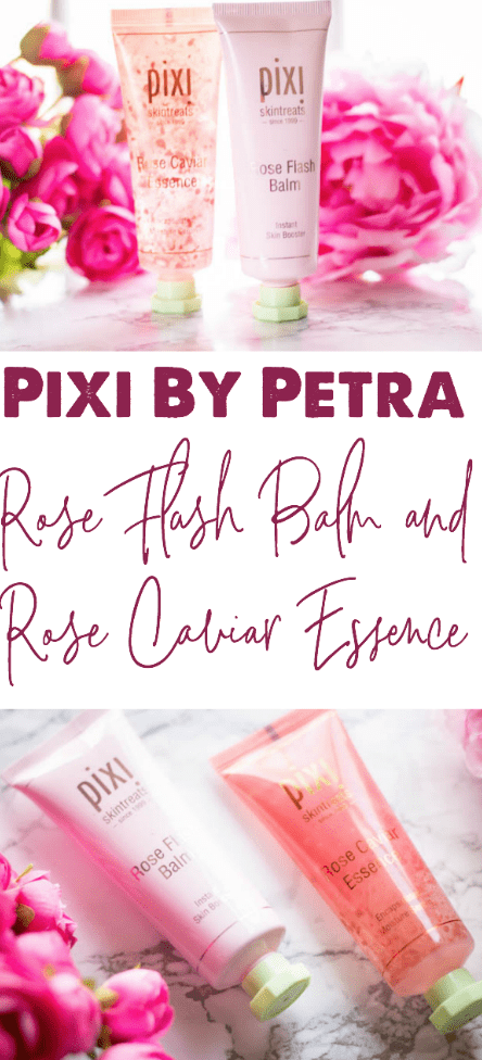 Pixi By Petra: Rose Skincare Goodies! Rose Flash Balm and Rose Caviar Essence | www.simplystine.com