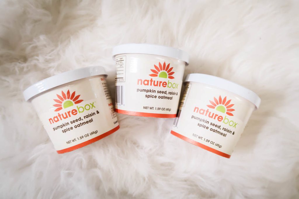 Healthy Snacks from NatureBox Oatmeal 
