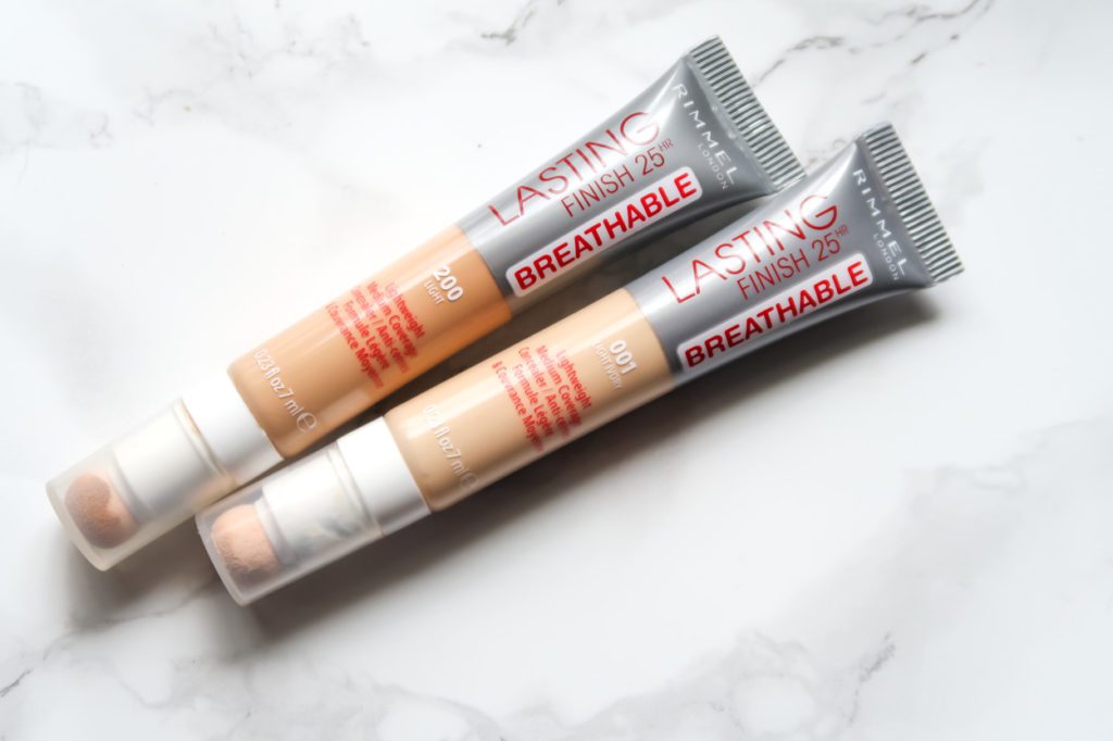 Rimmel London Lasting Finish Breathable Foundation and Concealer