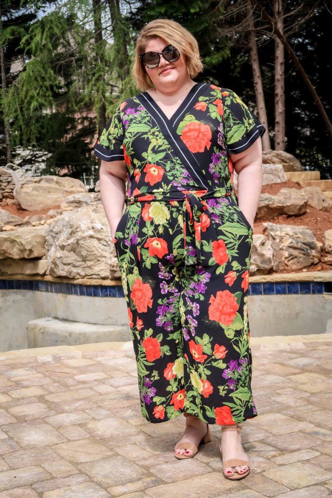 Floral Jumpsuit from Lane Bryant