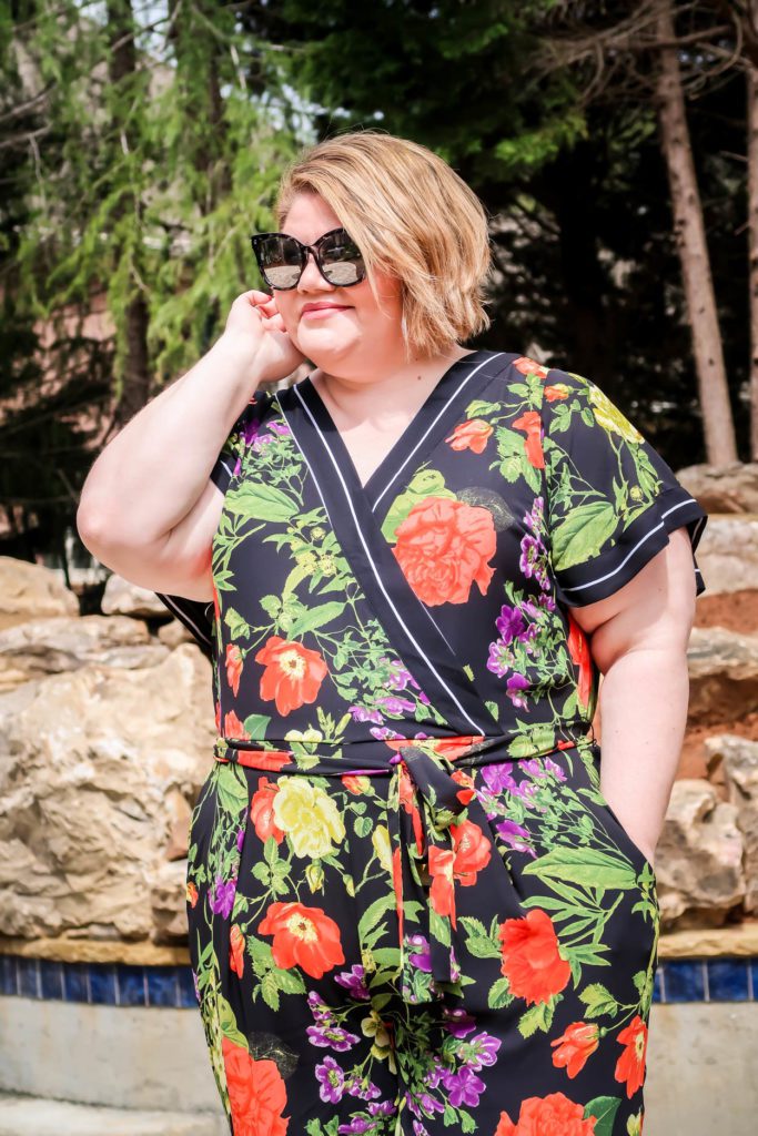 Floral Jumpsuit from Lane Bryant