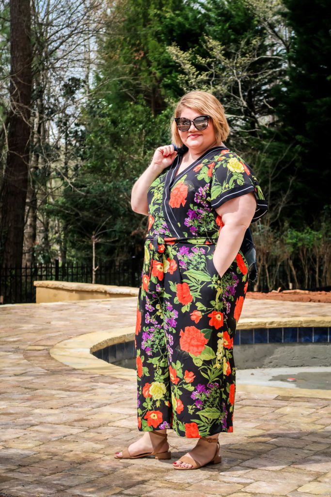 Floral Jumpsuit from Lane Bryant