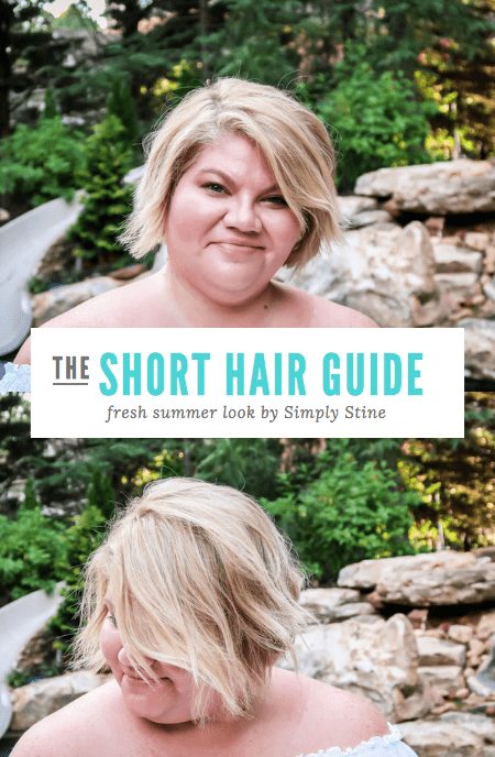 Curious about what it takes to keep a short hairstyle balayage blonde hair style in shape? I'm sharing all of my hair tips on how I keep my locks looking their best! #hair #blonde #Balayage #Bob
