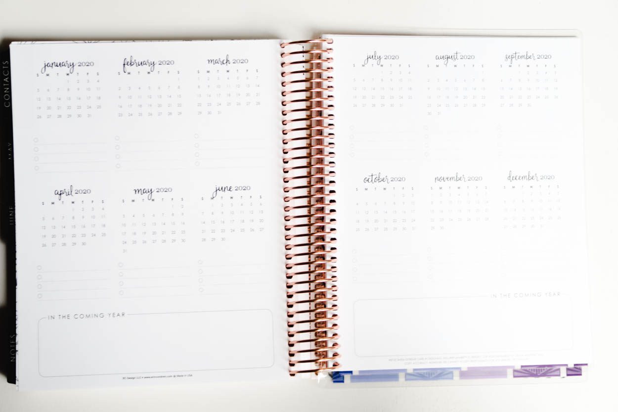 How I use my 2018-2019 Erin Condren Life Planner to help better manage my time, provide structure to my days and how it helps keep my ideas, projects and deadlines more organized! #planner #ErinCondren #Planning #Goals #GoalSetting #Organization