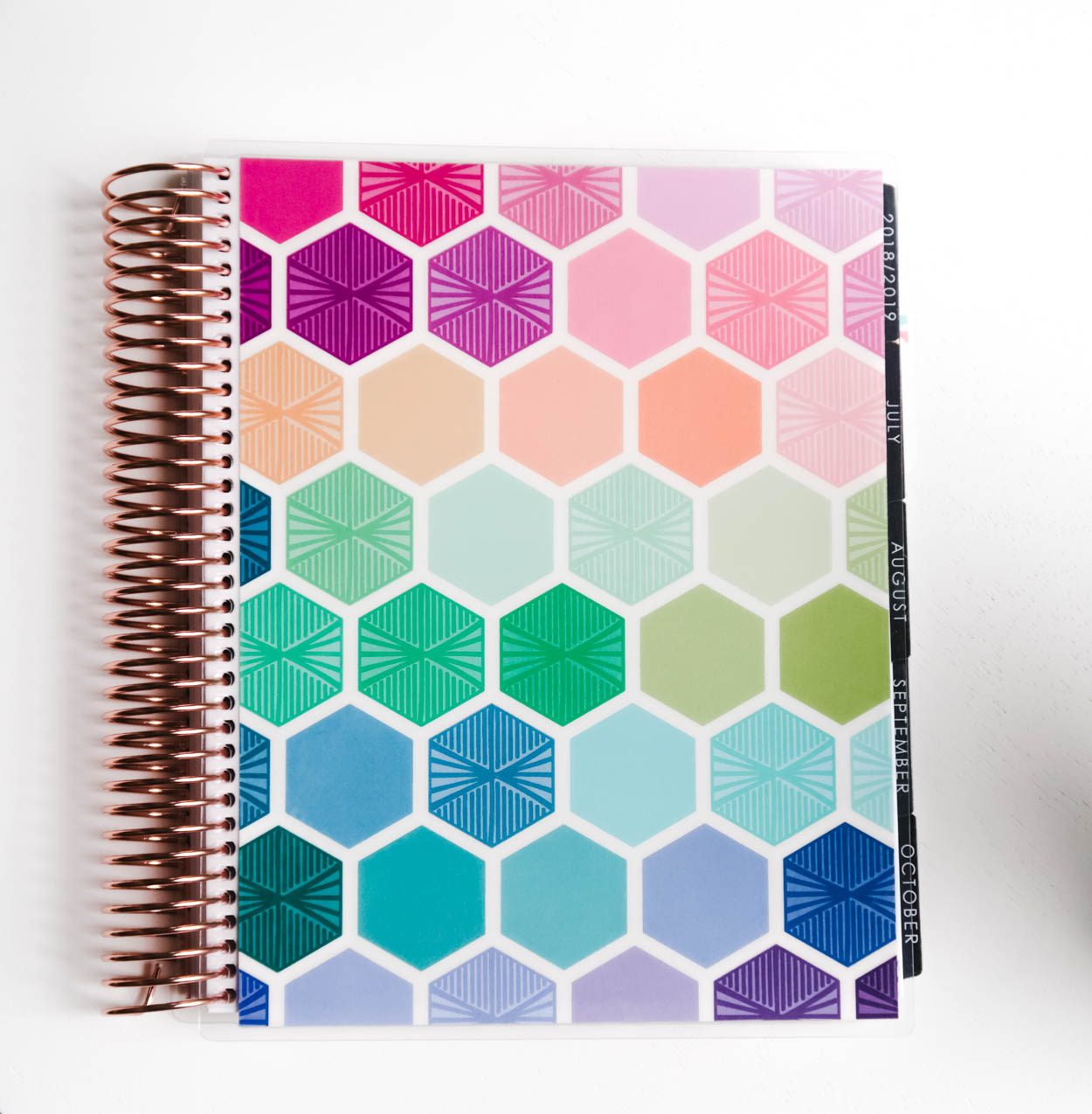 Pre-Made Bullet Dotted Journal Undated Coil Spiral Bound With No Bleed  Through Pages | Dot Grid Notebook | Premade Aesthetic Dotted Planner