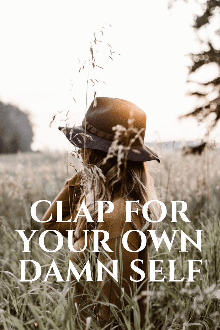 Remember to clap for your damn self! You deserve it! Today we're talking about being our own worst enemy. I have a feeling a lot of feel this way. Let's practice more self-love, celebrating smaller victories and positive thoughts! #Positivity #SelfLove