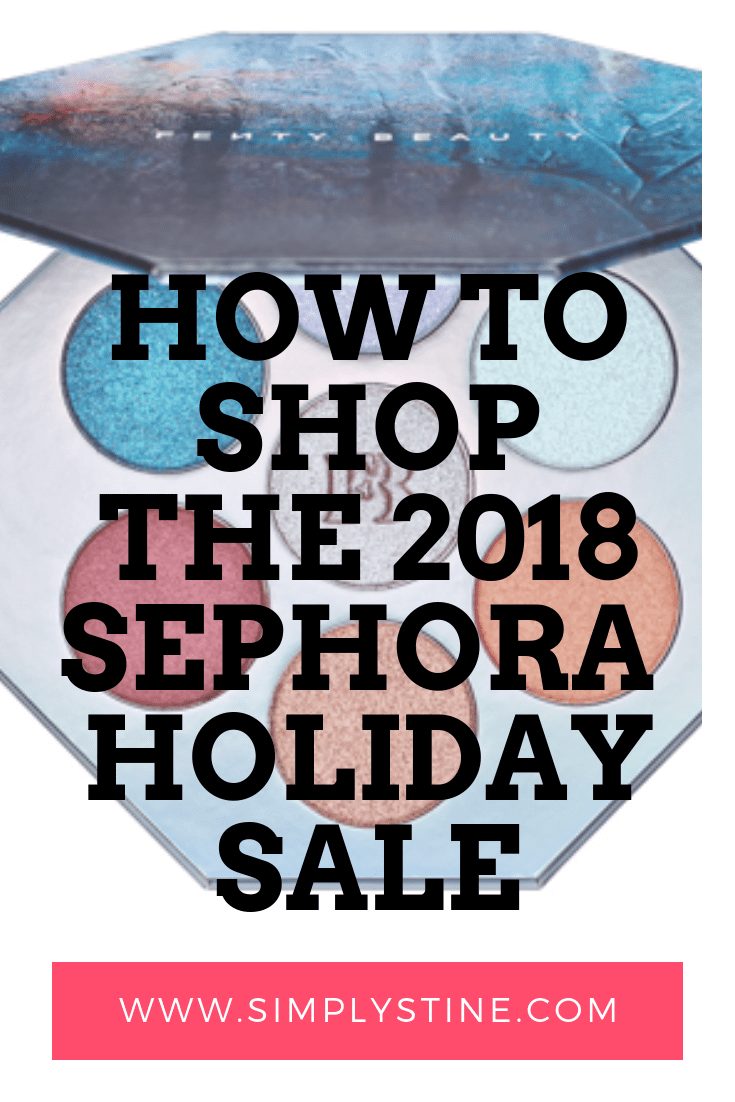 Sephora's annual FALL VIB Holiday Sale