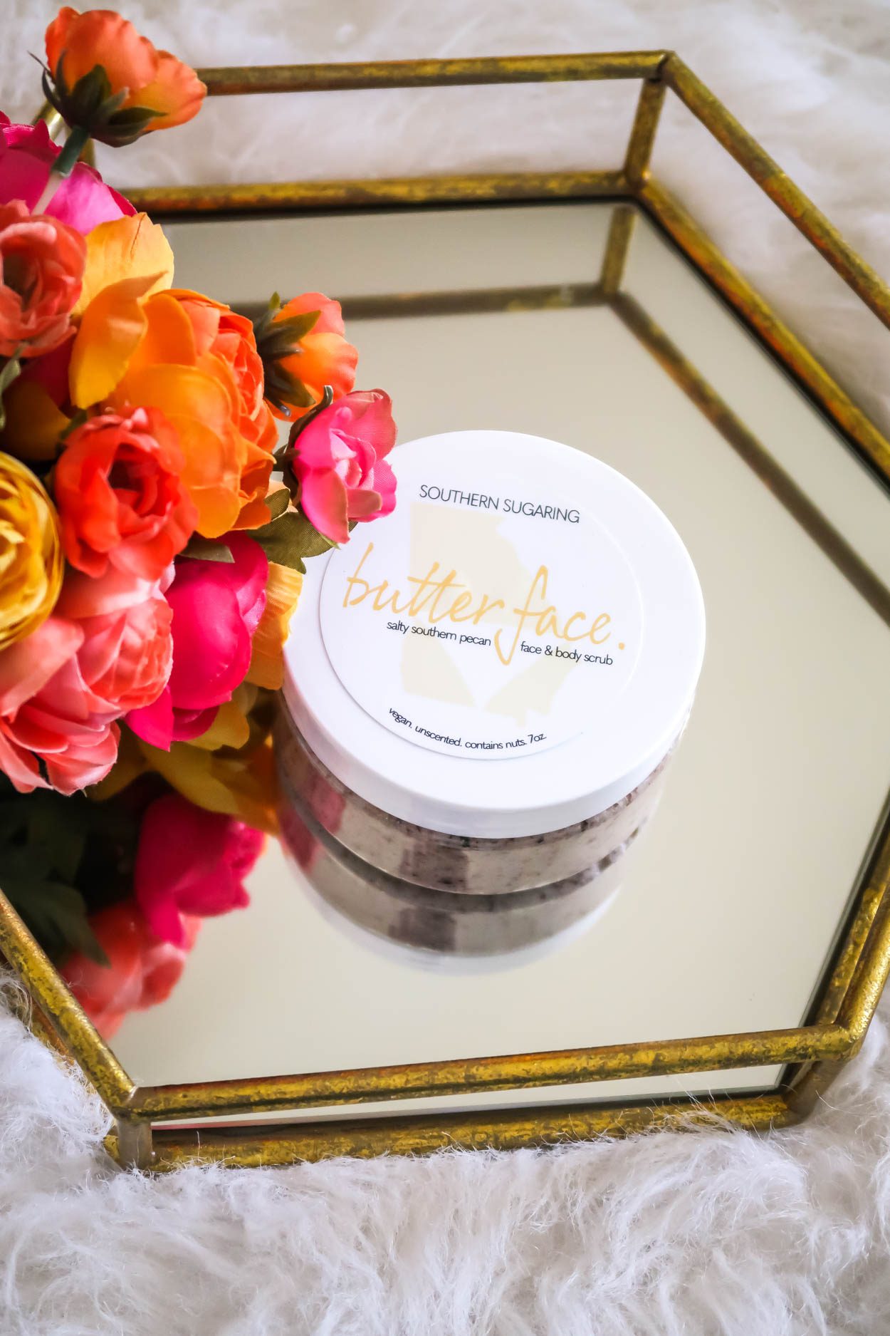 Southern Sugaring Salty Southern Pecan Face and Body Scrub is a new skincare product being released by, Southern Sugaring, a Sugaring Boutique located in Savannah, GA. 