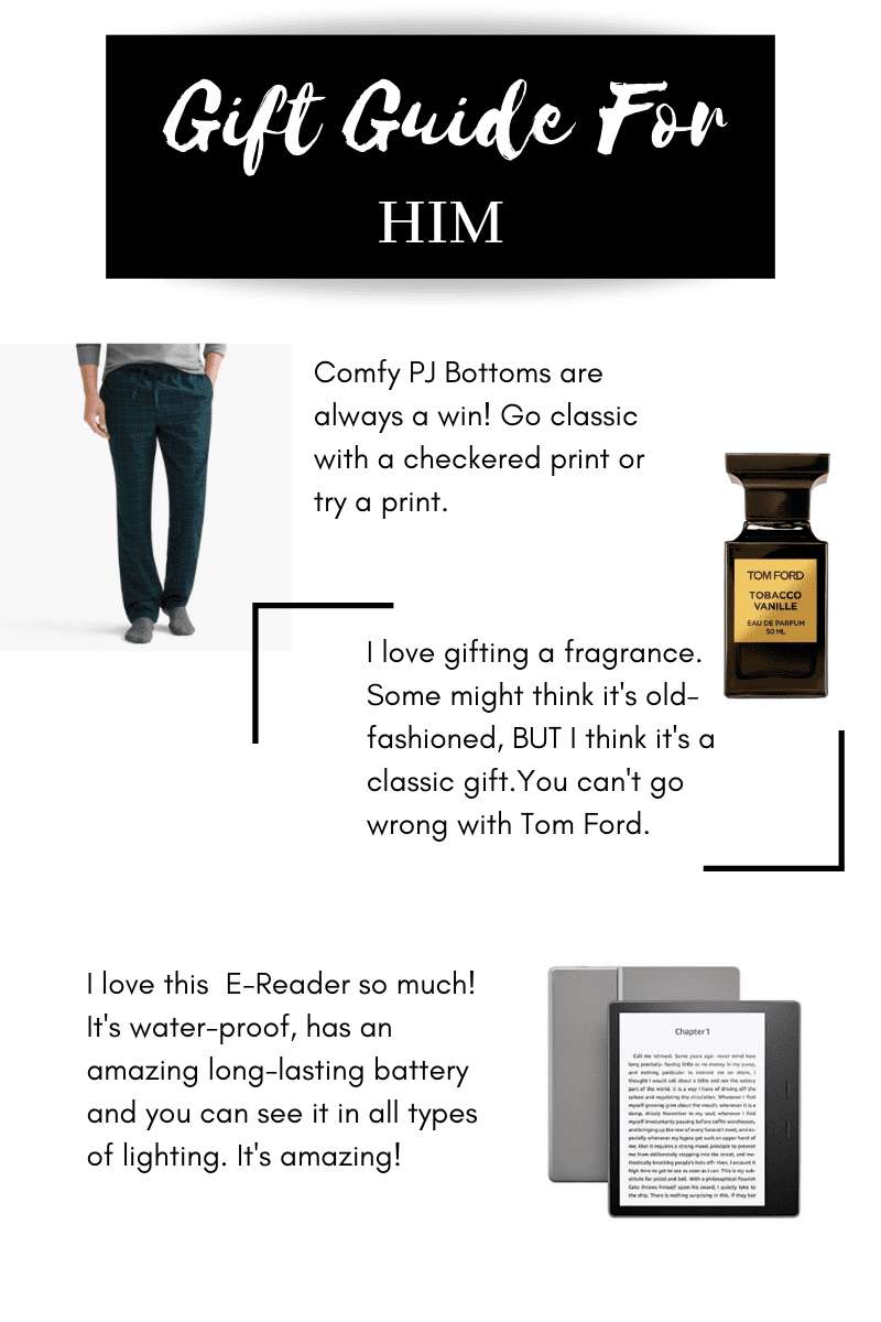 Holiday Gift Guide For Him