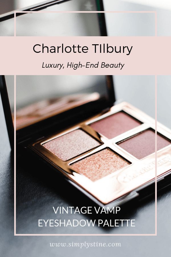 Vintage Vamp Eyeshadow Palette from Charlotte Tilbury Simply Stine