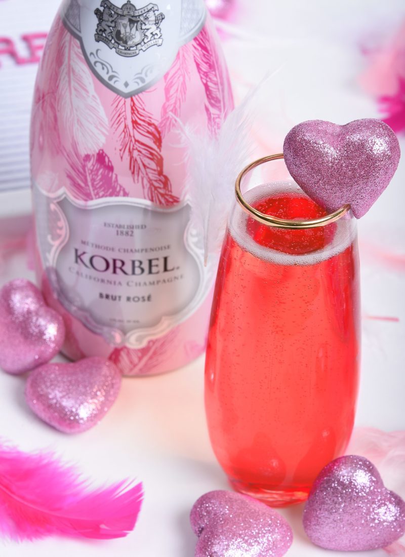 A Bubbly Galentine’s Day Cocktail Recipe