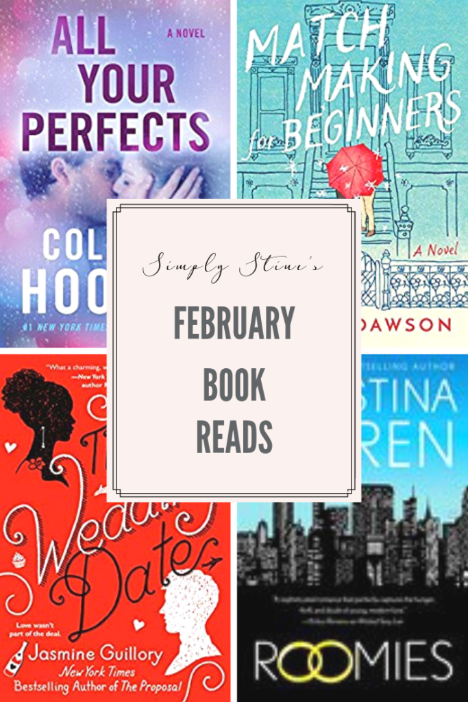 All of the books recommendations for February