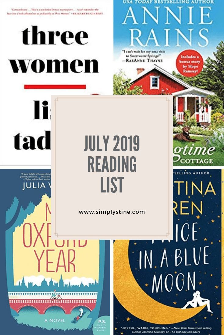 Simply Loved: July 2019 Reading List