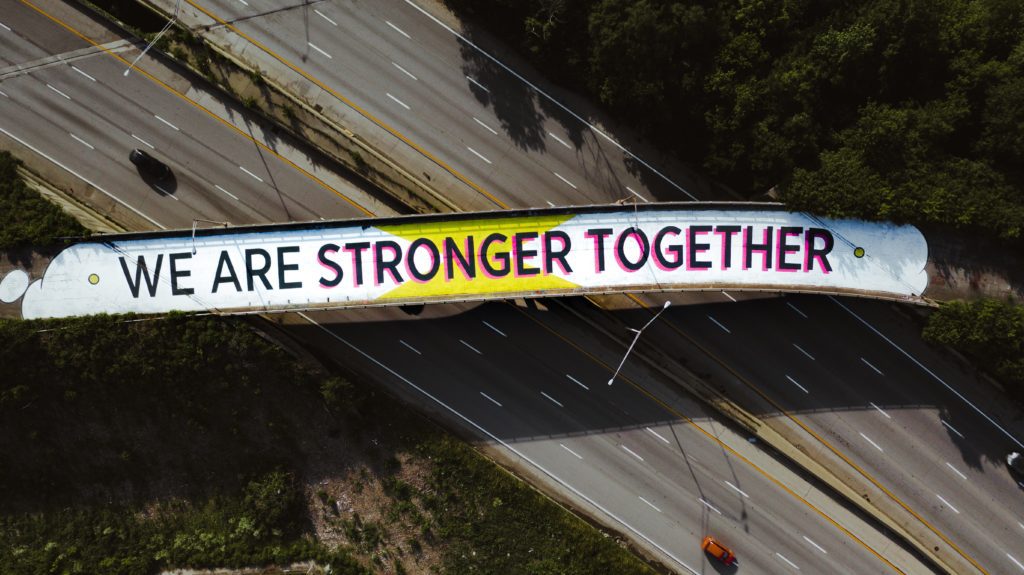 We are stronger together 
